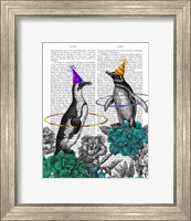 Party Penguins Book Print Fine Art Print