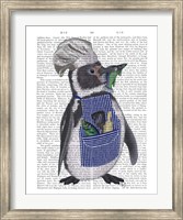 Penguin Chef Book Print Fine Art Print