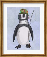 Penguin Fishing Fine Art Print