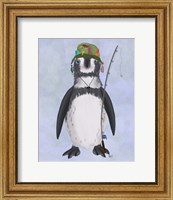 Penguin Fishing Fine Art Print
