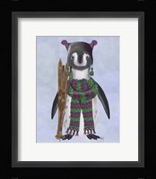 Penguin Skis Fine Art Print