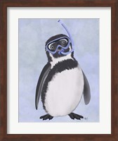 Penguin Snorkel Fine Art Print