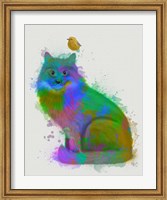 Cat Rainbow Splash 12 Fine Art Print
