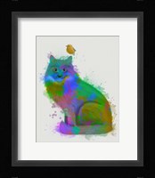 Cat Rainbow Splash 12 Fine Art Print