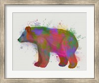 Bear Rainbow Splash 2 Fine Art Print
