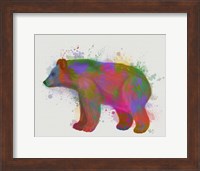 Bear Rainbow Splash 2 Fine Art Print