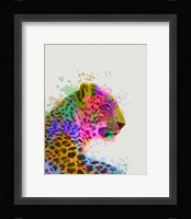 Leopard Rainbow Splash 1 Fine Art Print