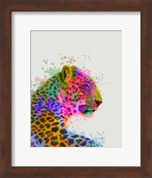 Leopard Rainbow Splash 1 Fine Art Print