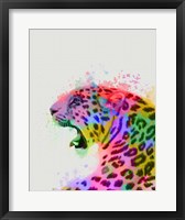 Leopard Rainbow Splash 2 Fine Art Print
