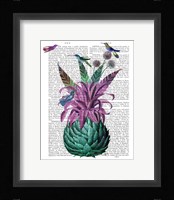Tropical Artichoke Book Print Fine Art Print