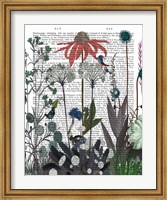 Wildflower Bloom, Ostrich Book Print Fine Art Print