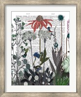 Wildflower Bloom, Ostrich Book Print Fine Art Print