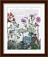 Wildflower Bloom, Partridge Book Print Fine Art Print