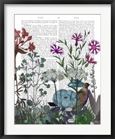 Wildflower Bloom, Partridge Book Print Fine Art Print