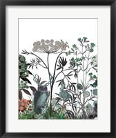 Wildflower Bloom, Owl Fine Art Print