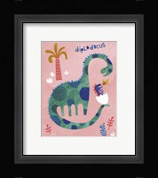 Diplodocus Duo Fine Art Print