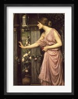 Psyche Entering Cupid's Garden Fine Art Print