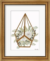 Gold Geometric Diamond Fine Art Print