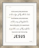 Jesus Fine Art Print