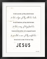 Jesus Fine Art Print