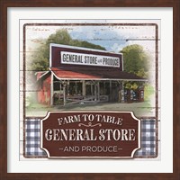 Farm to Table General Store Fine Art Print
