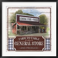 Farm to Table General Store Fine Art Print