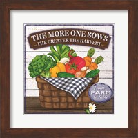 The More One Sows Fine Art Print