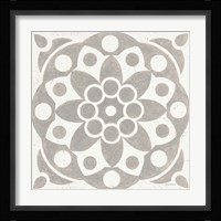 Winter Caravan Tile II Framed Print