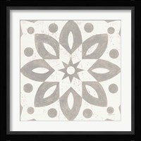 Winter Caravan Tile I Framed Print