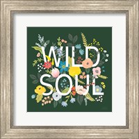 Wild Garden I Green Fine Art Print