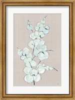 Eucalyptus Branch IV Blue Gray Fine Art Print