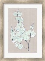 Eucalyptus Branch III Blue Gray Fine Art Print