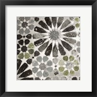 Alhambra Tile III Gray Green Fine Art Print