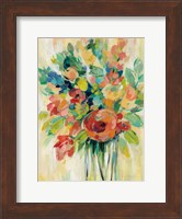 Earthy Colors Bouquet I Fine Art Print