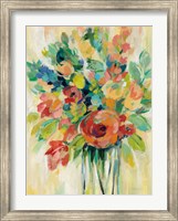 Earthy Colors Bouquet I Fine Art Print