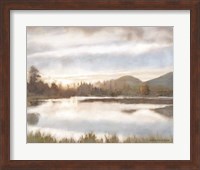 Lakeview Sunset Landscape Fine Art Print