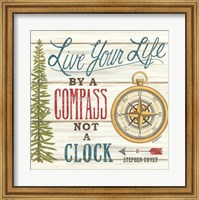 Compass Not a Clock Fine Art Print