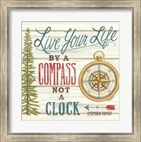 Compass Not a Clock Fine Art Print