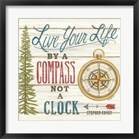 Compass Not a Clock Fine Art Print