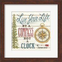 Compass Not a Clock Fine Art Print