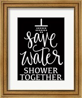 Shower Together Fine Art Print