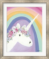 Floral Unicorn I Fine Art Print