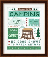 Comfy Camping XI Fine Art Print