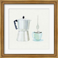 Coffee Break VII Tan Fine Art Print