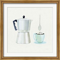 Coffee Break VII Tan Fine Art Print