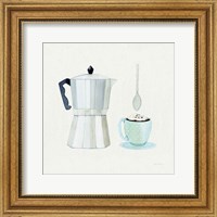 Coffee Break VII Tan Fine Art Print