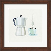 Coffee Break VII Tan Fine Art Print