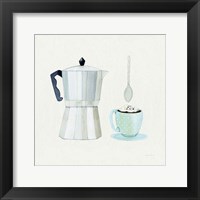 Coffee Break VII Tan Fine Art Print