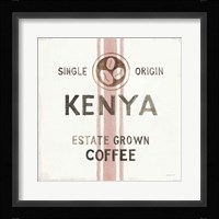 Wake Me Up Coffee Sack IV Framed Print