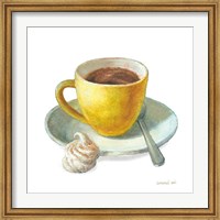 Wake Me Up Coffee IV on White Fine Art Print